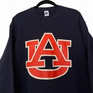 Vintage 90s Russell Athletic Auburn University Tigers sweatshirt size large